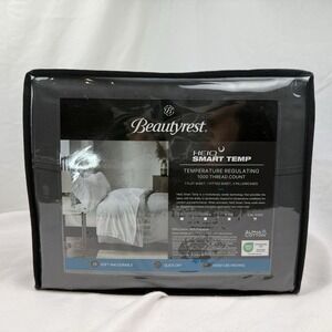 Beautyrest Cal King 4pc 1000 Thread Count HeiQ Smart Temp Cotton Blend Sheet Set